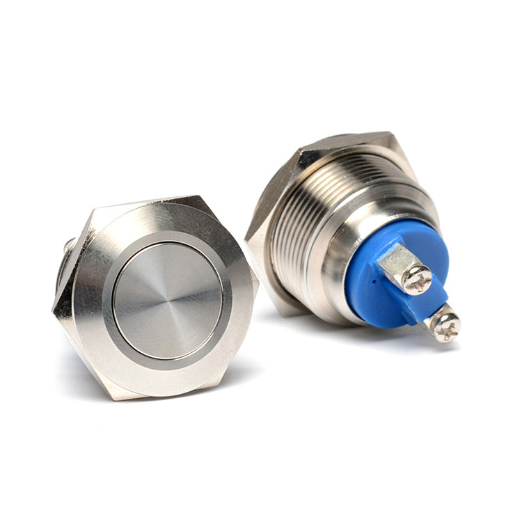 Picture of metal push button switch A22-10 1